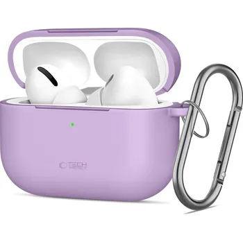 Příslušenství pro sluchátka KRYT TECH-PROTECT SILICONE HOOK APPLE AIRPODS PRO 3 LAVENDER