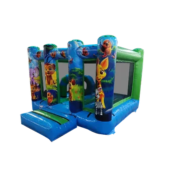 Skákací hrad Skákací hrad 4x3m pro děti | Kvalitní a certifikovaný hrad pro děti 2–6 let