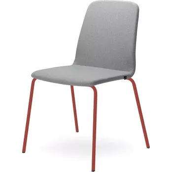 Jednací židle Konferenční židle Sunrise 152-N14 (kostra odstín signální červená RAL 3001, celočalouněný korpus, st