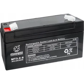 Záložní baterie Akumulátor Moretti UPS MT3.2-6