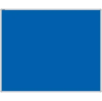 Kancelářský nábytek Keramická tabule na křídy ekoTAB ŠKOL K modrá 120 x 100 cm