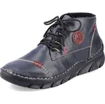 Dámská Dámská kotníková obuv RIEKER 55002-14 modrá W5 55002-14 BLUE H/W5 42