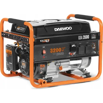 Elektrocentrála Elektrocentrála Generátor DAEWOO GDA 3500 3.2kW 7.5 HP 230V AVR