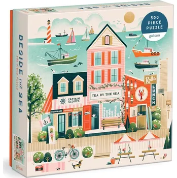 Puzzle Galison Puzzle - Bistro u moře - 500 dílků