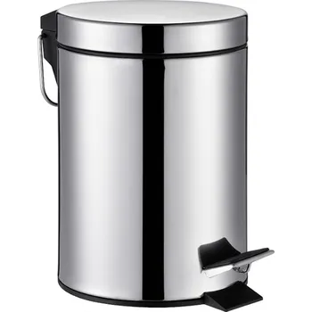 Odpadkový koš Odpadkový koš 3l ViO 3B9-ROS Stříbrný do Domácnosti Kuchyně Koupelnový s Pedálem