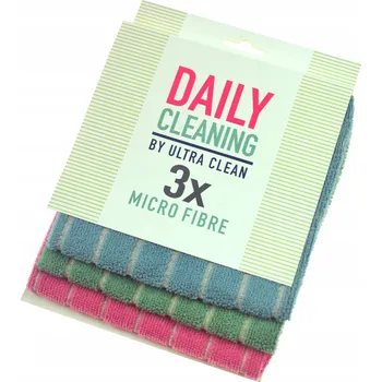 Utěrka Utěrka Ultra Clean z mikrovlákna, vícebarevný, 3 ks