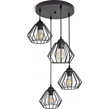 ZÁVĚSNÉ STROPNÍ SVÍTIDLO LUSTR BRILIANT LED 724-E4