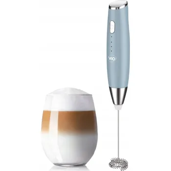 Šlehač mléka Elektrický napěňovač mléka ViO K05 - Ruční šlehač silný modrý