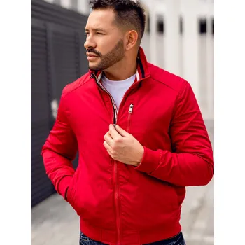 Červená pánská přechodová bunda Bolf 1907A - M