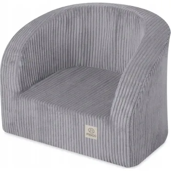 Dětské křeslo Manšestrové Barva: Šedá