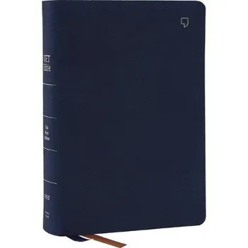 NET Bible, Full Notes Edition (NET, Blue Leathersoft, Comfort Print, Thumb Indexed) - Nelson, Thomas