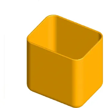 Vložka do organizéru na nářadí ARTPLAST Box do zásuvek a organizérů, 57x45x64mm, žlutý ARTPLAST
