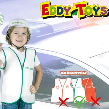 Střecha karosérie Dětská vesta - hra na profese, policista