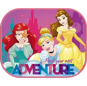 Stínítko do auta Sluneční clona do auta 44x36 cm Princezny