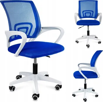 ŽIDLE KUCHYŇSKÁ JÍDELNÍ KANCELÁŘSKÁ ŠEDÁ MODERNÍ DESIGN MODRÁ