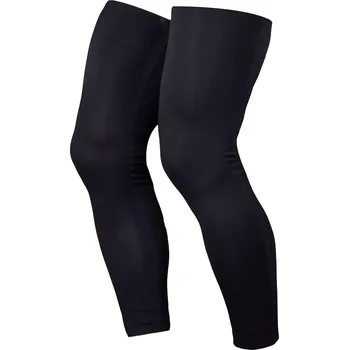 Cyklistické návleky návleky na nohy FORCE RUSH, lepené, černé XS-S