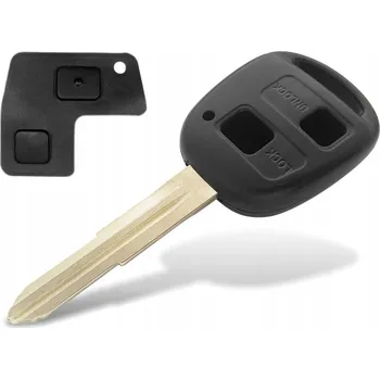 Tuning OBAL KLÍČE DÁLKOVÉHO OVLADAČE PRO TOYOTA COROLLA AVENSIS AURIS VERSO YARIS HILUX