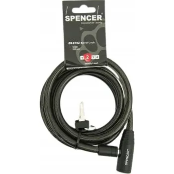Zámek na kolo Cyklistický zámek lankový Spencer ZS8102