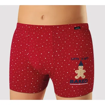 Boxerky Andrie PS 5948 Barva: červená, Velikost: 58/60 (2XL)