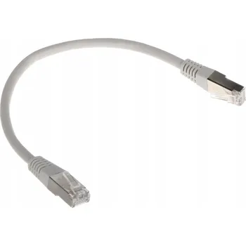 Síťový kabel Patchcord Neku F/UTP 6 RJ45 / RJ45 0,25 m šedý