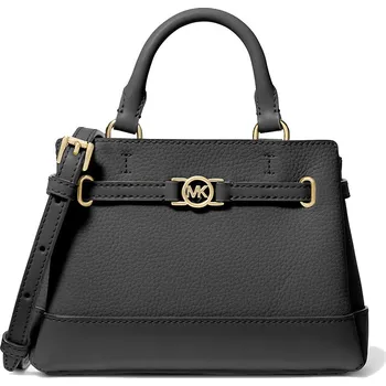 Michael Kors Reed Extra-Small Pebbled Leather Satchel Black