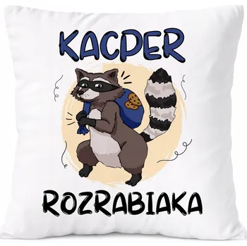 Polštář Dárek Polštář pro Adama, syna, dítě s potiskem