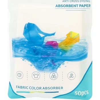 Papírový ubrousek Ubrousky do praní TSG-324 Ubrousky zachycující barvy při praní 50 Ks