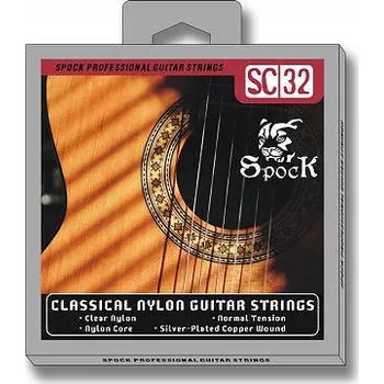 Příslušenství pro strunný nástroj Struny Spock SC32 pro klasickou kytaru