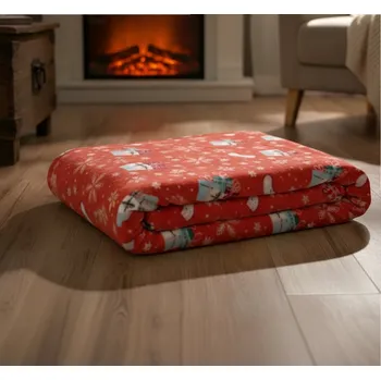 deka Vánoční deka mikrovláknová XMAS DAYS I. 160x200 cm Mybesthome