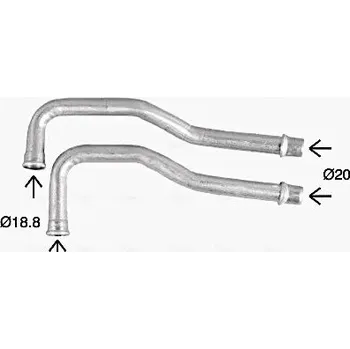 AVA Quality cooling CN6330 Výměník tepla, topení interiéru