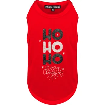 Obleček pro psa MILK&PEPPER Červené triko pro psy Sven Rouge Velikost: 32