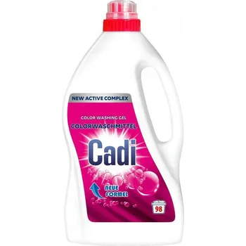 Prací prostředek Cadi Color 98 praní 3,92 l německý gel tekutý prací prostředek na barevné prádlo