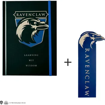 Moriarty Art Project Zápisník černý se záložkou, Havraspár, Harry Potter