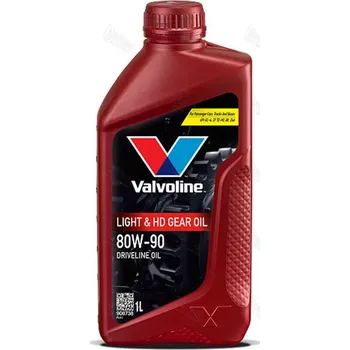 Převodový olej Valvoline Light & HD Gear Oil 80W-90, 1l
