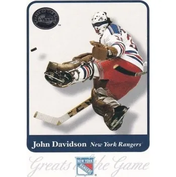 Karetní hra řadová karta JOHN DAVIDSON 01-02 Greats of the Game číslo 10