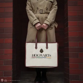 Cinereplicas Taška nákupní s hnědým uchem, Bradavice, Harry Potter