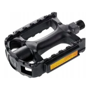 Pedál na kolo MTB pedály plastové s kuličkovými ložisky