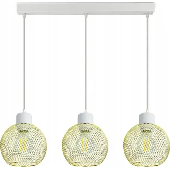 Závěsné Stropní Svítidlo Lustr Gold Globe 488-BZ3 LED 3xE27 LED Nastavitelné