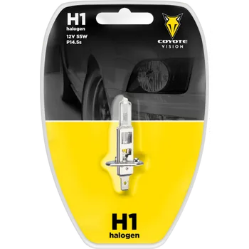 Nářadí pro automobil Žárovka 12V H1 55W COYOTE VISION blistr Coyote Vision
