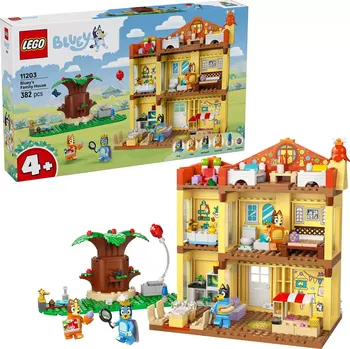 Stavebnice LEGO LEGO® Bluey 11203 Bluey a její rodinný dům + Prodloužená možnost vrácení zboží do 30 dnů.