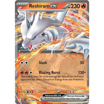 Karetní hra Reshiram ex 020/086 - White Flare