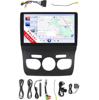 Autorádio 2DIN AUTORÁDIO S NAVIGACÍ ANDROID CITROEN C4 II (2) DSP 4/64 GB CARPLAY LTE