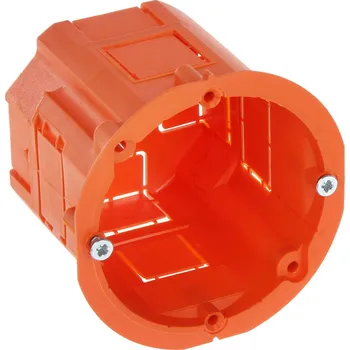 Elektroinstalační krabice Elektroinstalační krabice pod omítku Plast-Rol 60 x 60 x 60 mm