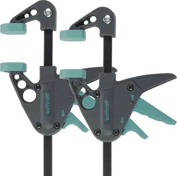 Truhlářská svěrka Wolfcraft EHZ40-110 jednoruční svěrka (2ks) 3455100