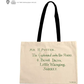 Moriarty Art Project Látková taška bílá Dopisy z Bradavic, Harry Potter
