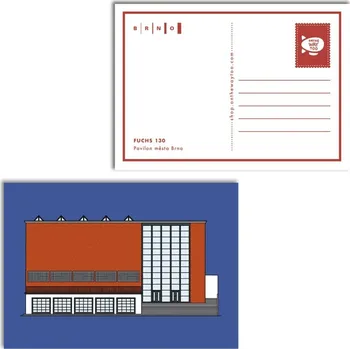 Pohlednice Brno Pavilon města Brna