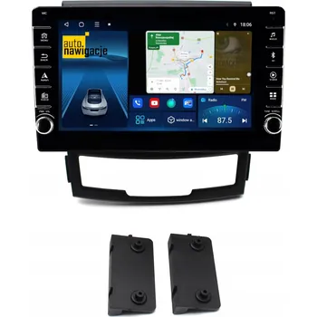 Autorádio AUTORÁDIO S GPS NAVIGACÍ SSANGYONG KORANDO 2010-2013 ANDROID