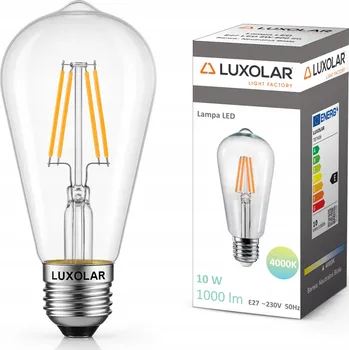 Žárovka DEKORATIVNÍ LED ŽÁROVKA E27 10W FILAMENT Edison 4000K