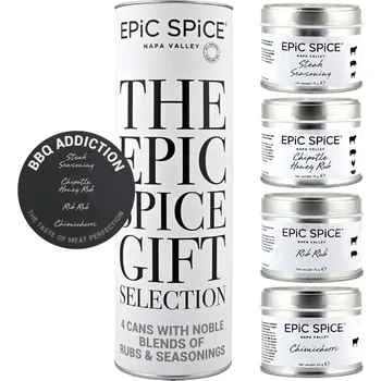 Koření Epic Spice Dárková sada koření: BBQ Chuť dokonalého masa