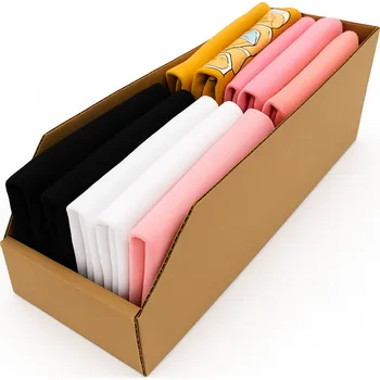 Úložný box KARTON PAK Úložné boxy na oblečení, organizéry do skříně EKO KARTON 15x54cm